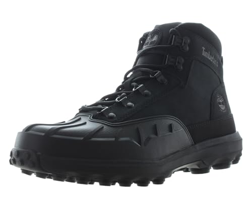 Timberland Men's Converge WP Mid Shell Toe Hiking Boot, Black Nubuck, 11