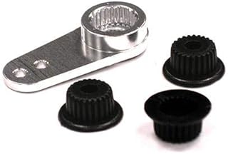 Integy RC Model C23547SILVER Universal Type Alloy Servo Horn (Single Sided) for 23T, 24T & 25T (r=15, 19mm)