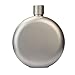GZPKJ Fiaschetta in Titanio da 200 Ml, Boccette Rotonde con Ripiano, con Imbuto, Bottiglia di Vino da Uomo Leggera E Portatile per Campeggio, Zaino in Spalla, Escursionismo, Viaggio