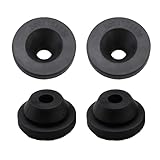 Papakesue 4Pcs 036129689B Car Engine Rubber Air Filter Housing Shell Grommet Engine Cover Buffer Bush, Compatible with Volkswagen CC Passat Jetta Eos Golf 2006-2017