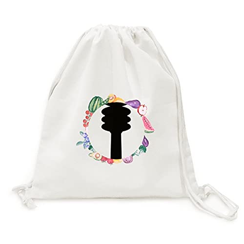 Sac en tissu pliable à sangle pour le marché et légumes frais motif Berlin