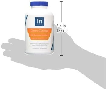 Trusted Nutrients Non-GMO 100% Pure Garcinia Cambogia Extract, 60% HCA, Superior Absorption. Calcium, Chromium, Potassium. 3 Month Supply - 180 Gelcaps.