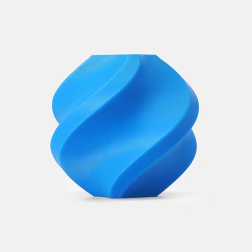 Image of Bamboo Lab PETG HF Refill Filament 1.75mm High-Speed, Easy to Print, Smooth Texture, Eco Friendly with RFID for Bambu Lab X1, P1,A1 Series 1KG (2.2lbs) Exclude Spool + /- 0.03mm (Lake Blue 33601)