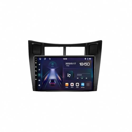 GPS pour camping Toyota Yaris avec guidage hors ligne et alertes de sécurité