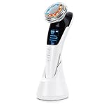 Lychico Professional Facial Massager, 8-in-1 Anti-Wrinkle & Lifting Beauty Device with EMS, Red/Blue Light Therapy, Hot/Cold Modes for Rejuvenation & Deep Cleansing