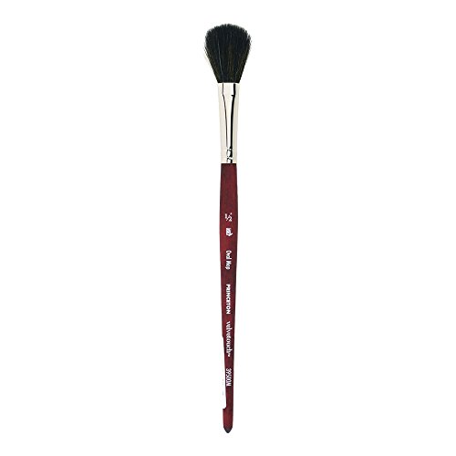 Image of Princeton Velvetouch, Series 3950, Paint Brush for Acrylic, Oil and Watercolor, Oval Mop, 1 /2 Inch