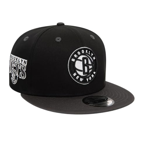 New Era ERA Team Colour NBA 9FIFTY casquette snapback bicolore noir gris S/M