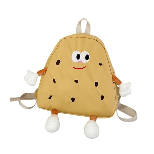 rockible Mochila para niños, mochila escolar portátil de moda para niños y niñas, ideal para el Día del Niño, Amarillo