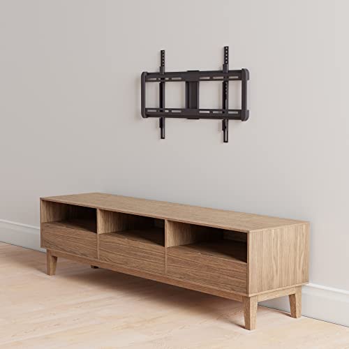 Amazon Basics TV-Wandhalterung mit tiefem Profil, horizontaler Pfosteninstallation, Nivellierung für 32-Zoll- bis 86-Zoll-Fernseher, 81.2 - 218 cm, Schwarz – Bild 7