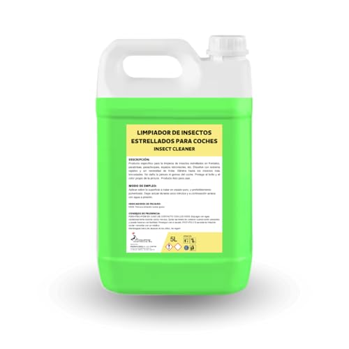 Limpiador de Insectos Estrellados para Coches, 5L, Elimina Insectos sin Esfuerzo