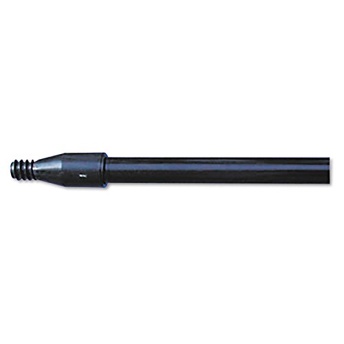 Boardwalk 636 Fiberglass Broom Handle, Nylon Plastic Threaded End, 1-Inch Dia. x 60-Inch Long, Black