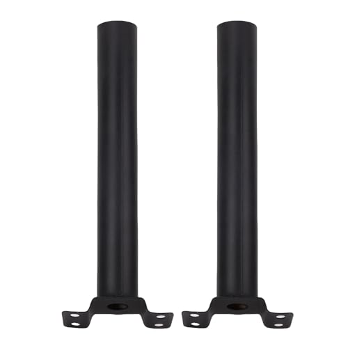 Adjustable Angle Multifunctional Solar Lighting Mounting Bracket, Lamp Pole Holding Bracket for Barn Light, Antennas and Post Lights