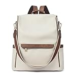 CLUCI Womens Backpack Purse Leather Anti-theft Large Fashion Designer Travel Bag Ladies Shoulder Bags