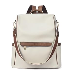 CLUCI Womens Backpack Purse Leather Anti-theft Large Fashion Designer Travel Bag Ladies Shoulder Bags