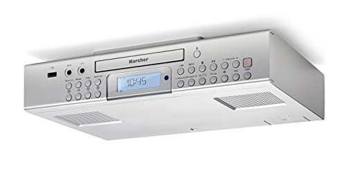Karcher RA 2050 Küchenradio Unterbauradio mit UKW-Radio und CD-Player