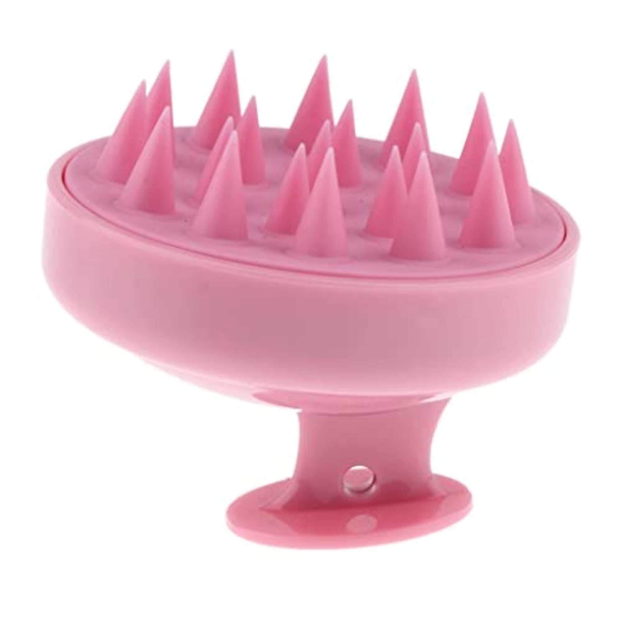 LOSA Silicone Shower Shampoo Brush, Light Pink