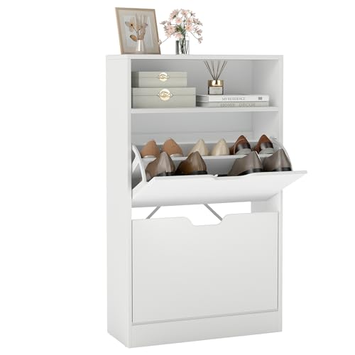 VASAGLE Custos Kollektion - Schuhschrank, Schuhkipper...