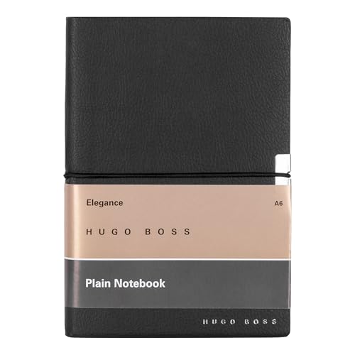 HUGO BOSS A6 Notizbuch Elegance Storyline Black