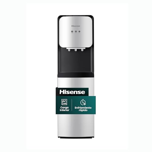 Consejos para Comprar Dispensador de Agua Con Frigobar - 5 favoritos. 49 Dispensador de Agua Hisense, Carga Oculta, Color Gris, Modelo H04WDBS3S3