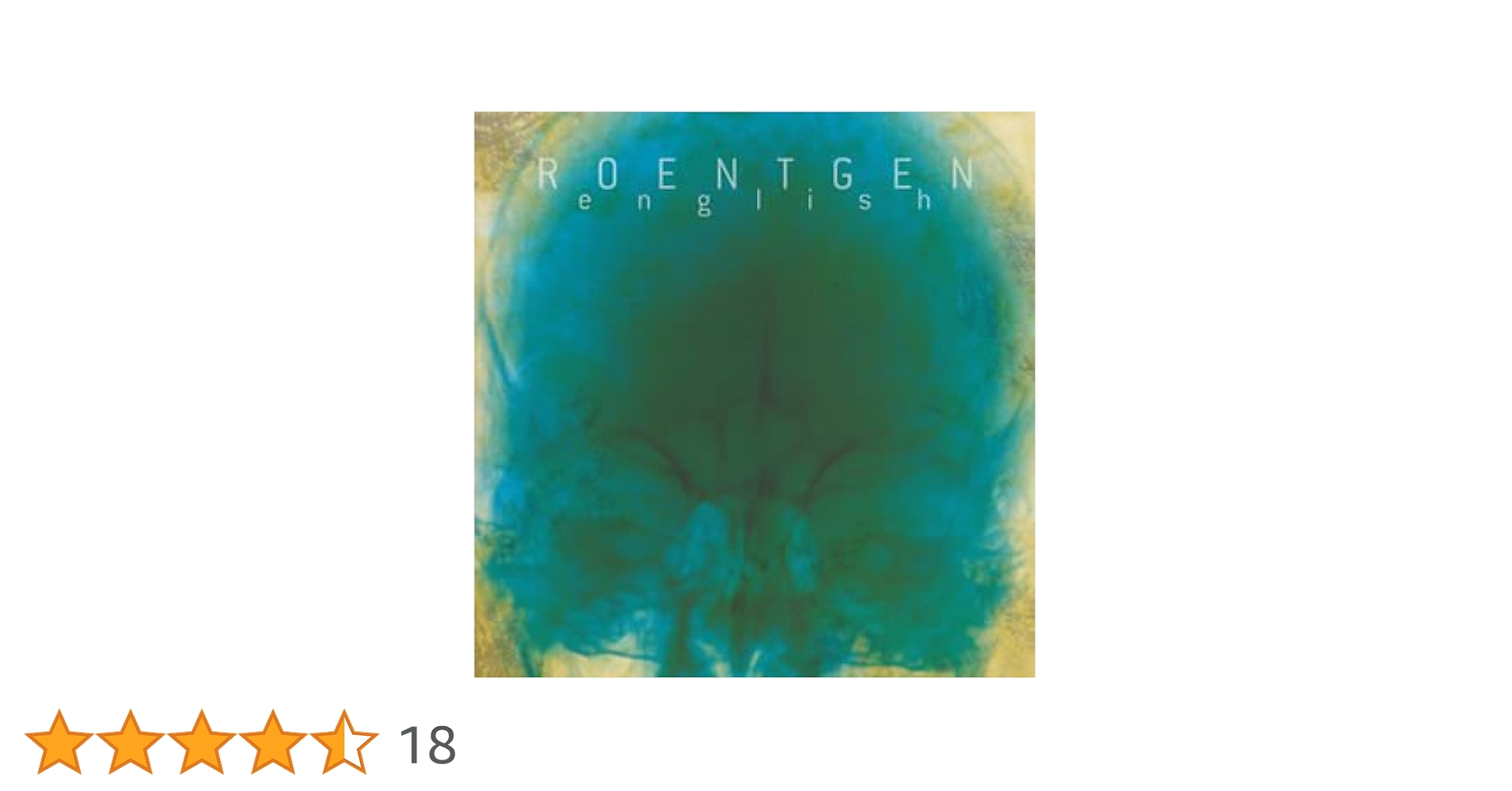 Amazon.co.jp: ROENTGEN.english(初回生産限定盤)(CCCD)(DVD付