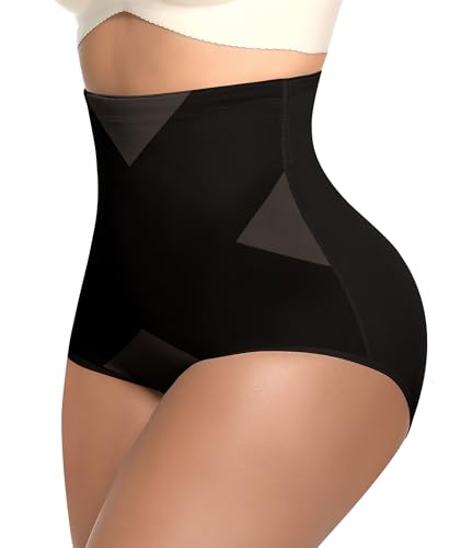 Image of Werena Tummy Control Shapewear for Women High Waisted Body Shaper Panties Seamless Shaping Underwear Panty Girdle
