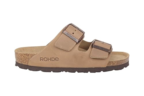 Sandales pour femme Rohde Alba en cuir confortables