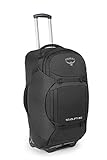 Osprey Sojourn Carry-On Luggage/Backpack, 80L/28", Flash Black