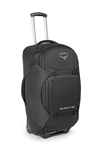 Osprey Sojourn Carry-On Luggage/Backpack, 80L/28', Flash Black