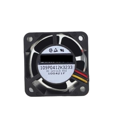 Ventilateur 109P0412K3233 puissant 12V 4028 à forte pression statique 0.55A