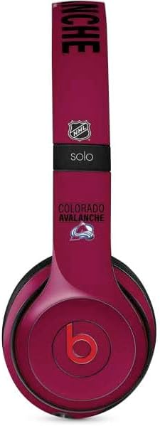 Skinit Decal Audio Skin Compatible with Beats Solo 3 Wireless - Officially Licensed NHL Colorado Avalanche Lineup Design