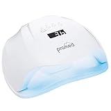 Promed All-In UV LED Nagellampe für Gelnägel, Professioneller UV LED Nageltrockner mit 10/30/60/99s Timer, UV Lampe für Maniküre mit Sensor, Fingernägel Aushärtungslampe