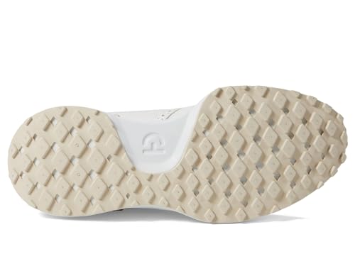 Cole Haan Cole HAAN Womens Grand Crosscourt MEDOW Runner, Optic White/Ivory Suede/Optic White, 8 B US
