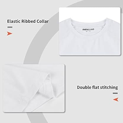 Boy's Quick Dry Short-Sleeve T-Shirts Active T Shirts for Boys 3-12 Years Old - Image 5