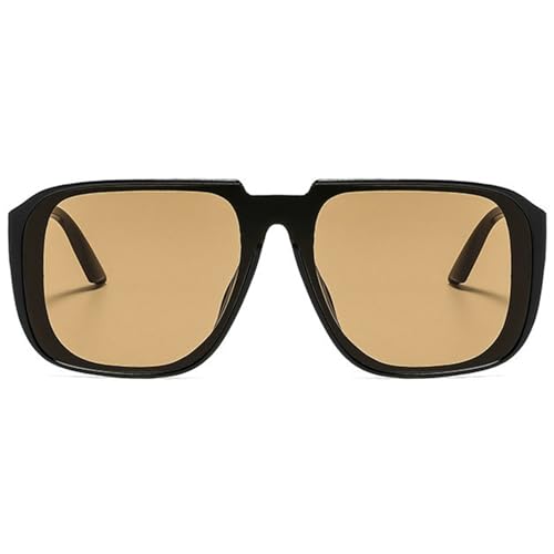 helena Trendy Square Sunglasses for Women Men Vintage Rimless Pilot Sunglasses Fashion 70s Inspired Stylish Flat Top Shades - Main Image