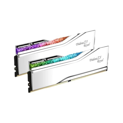 G.Skill Trident Z5 Royal 96 Go 2 x 48 Go DDR5 6400 MHz CL32 - vue 6