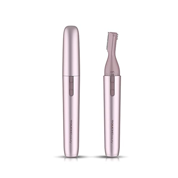TOUCHBeauty Korrekturtrimmer für Körper und Gesicht wasserfestes Nasenhaartrimmer Präzisionstrimmer für die Entfernung von Augenbrauenhaaren, Nasen, Ohren,Gesichtsbehaarung AG-1658P(Rosa)