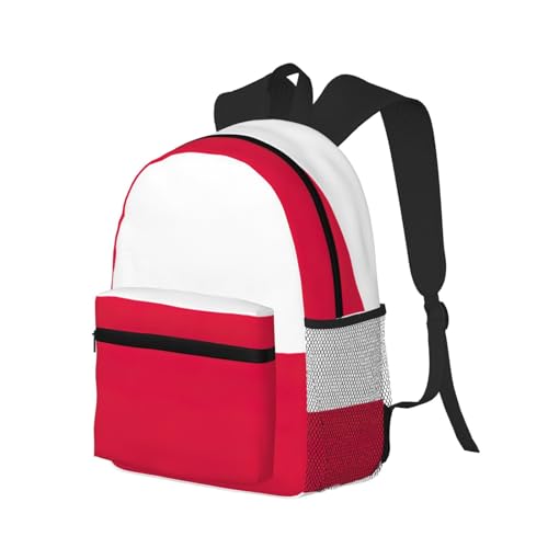 Sac à dos drapeau polonais léger et décontracté pour ordinateur - 2