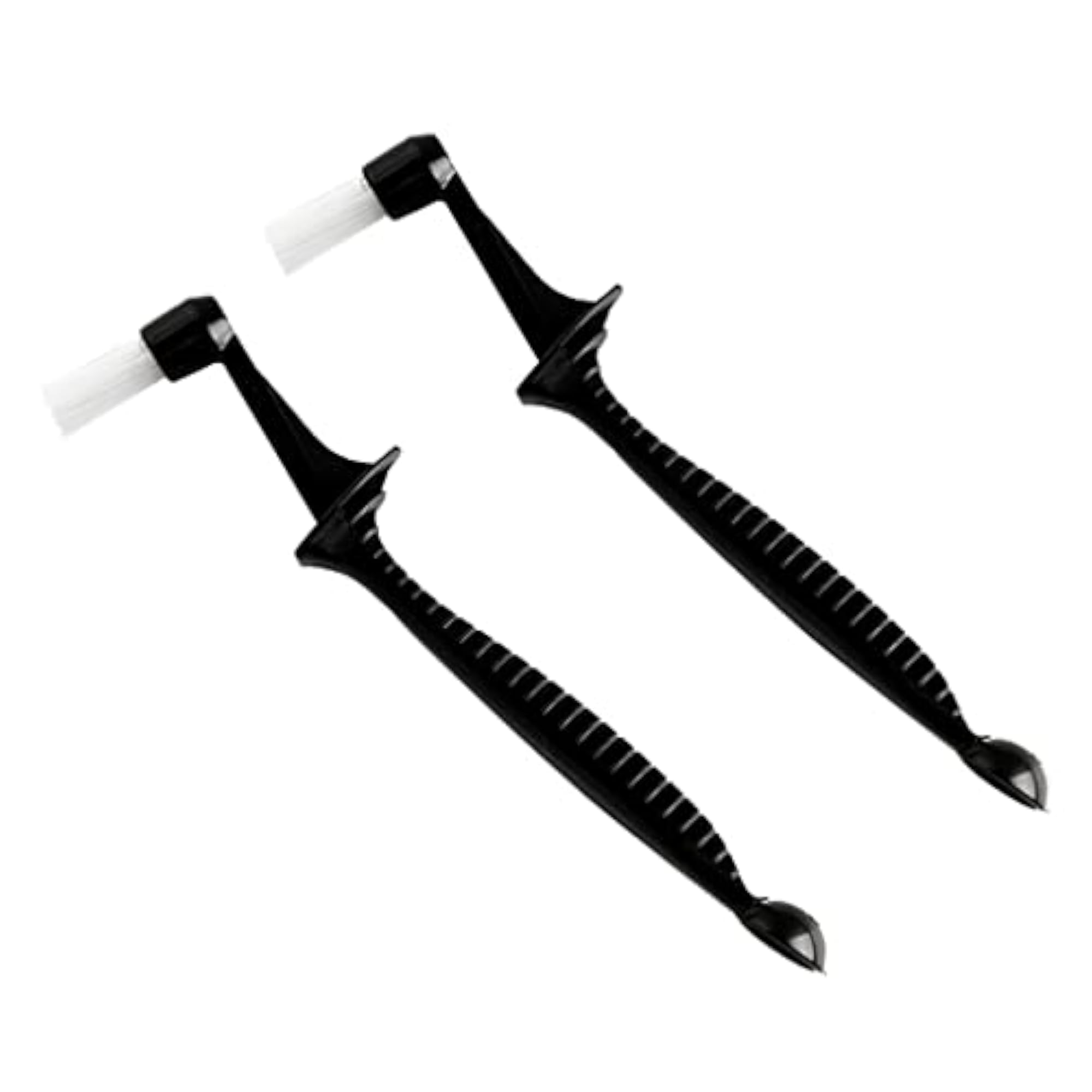 2Pcs Coffee Machine Brush Cleaner, Nylon Espresso Brush with Spoon