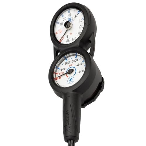 XS Scuba QuikVu Imperial Console - Presión, Profundidad y Brújula miniatura 4