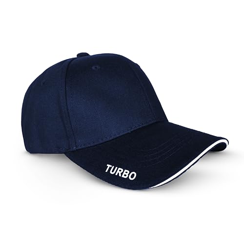 Image of Vector X Turbo Cap Head Caps for Men Unisex Mens Caps with Adjustable Strap in Summer for Men Caps Men for All Sports Cap for Girls caps Gym Caps for Men Women Cap Sports Caps for Men (Navy, 1)