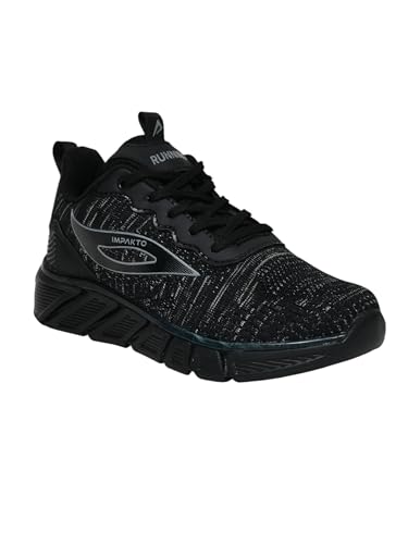 Impakto Women's Power Glide Casual White Stylish Sneakers Trendy & Lightweight Design for Women AS4066