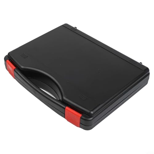 Kit di misuratori di filettatura per dadi e bulloni, 26 pezzi, per un'identificazione accurata delle dimensioni metriche e delle viti, adatto per applicazioni industriali e fai da te (44 pezzi, nero