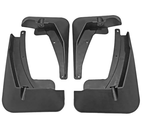 Bavettes avant arrière Tiguan kit 4 pièces en plastique robuste garde-boue