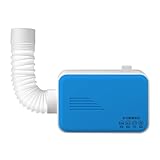 MLTUN MAKAN多機能温風衣類/くつ乾燥機、家庭用小型ポータブル布団乾燥機、旅行用除湿・速乾機能、タイマー機能、梅雨対策、花粉対策、ノズルホース、縦置き収納 (ブルー,レギュラーモデル)