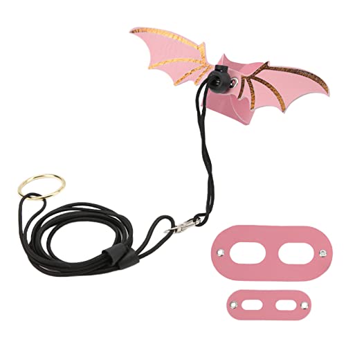 Trela ​​de Lagarto Ajustável Macia para Répteis Pequenos Animais de Estimação, Design Bonito, Perfei