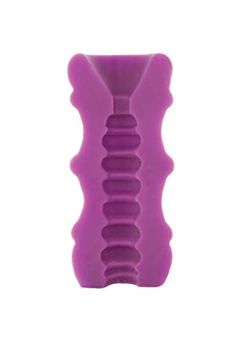 Doc Johnson Johnson Mood Pleaser UR3 lila - dicht geribbeld 1 stuk - Afbeelding 4