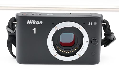 Nikon 1 J1 10.1 MP HD Digital Camera Body Only (Black)