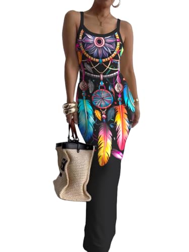 Image of HTD Women Summer Sexy Maxi Bodycon Long Dress Casual Slip Dresses