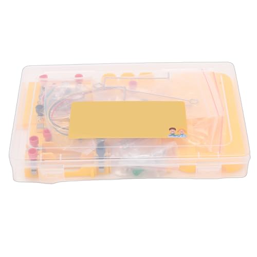 Juguete científico STEM kit de experimentos de circuito elemental con soporte de batería 5