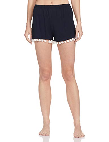 Image of A.T.U.N. (ALL THINGS UBER NICE) Women's Cotton Relaxed Fit Sleepwear Set | Tees with Shorts Set